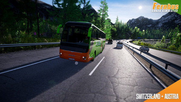 скриншот Fernbus Simulator - Austria/Switzerland 2