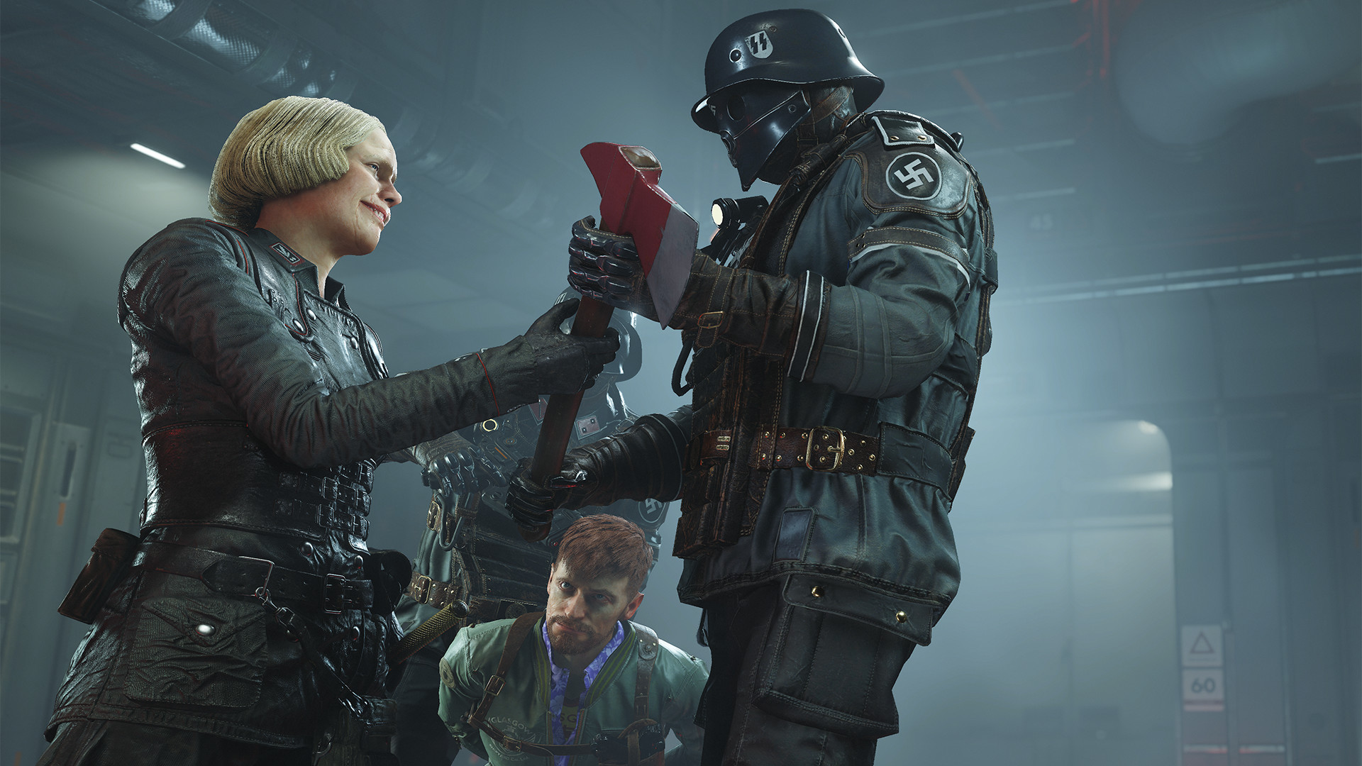 Wolfenstein: The New Order - Steam Deck gameplay