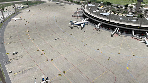 скриншот X-Plane 11 - Add-on: Aerosoft - Airport Rio de Janeiro Intl V2.0 3
