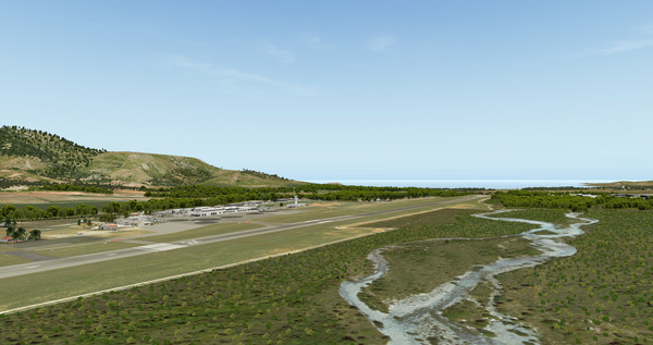 скриншот X-Plane 11 - Add-on: Aerosoft - Airport Calvi 4