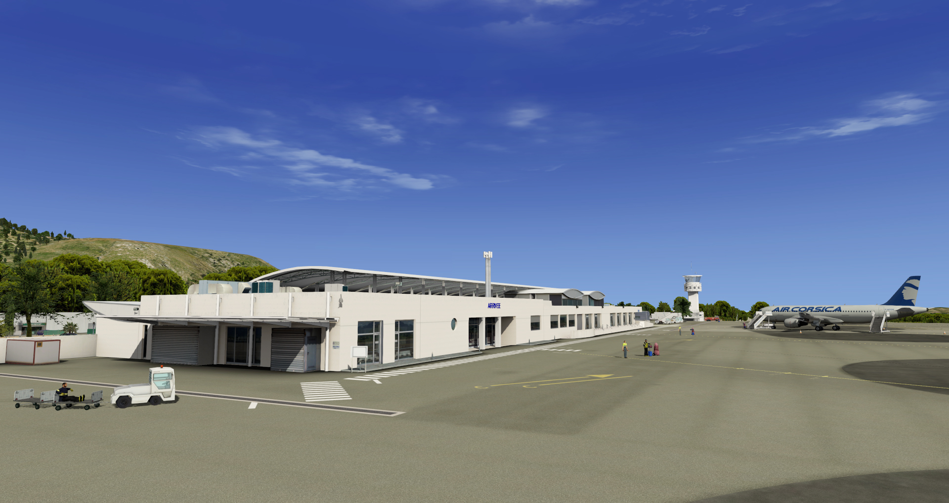 X-Plane 11 - Add-on: Aerosoft - Airport Calvi Featured Screenshot #1