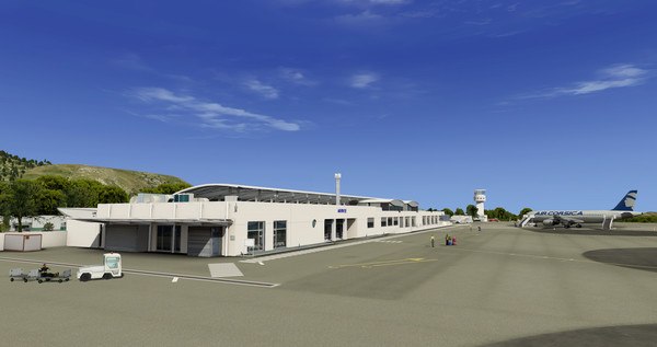 скриншот X-Plane 11 - Add-on: Aerosoft - Airport Calvi 0