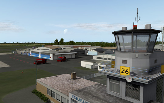 скриншот X-Plane 11 - Add-on: Aerosoft - Airport Frankfurt-Egelsbach 0