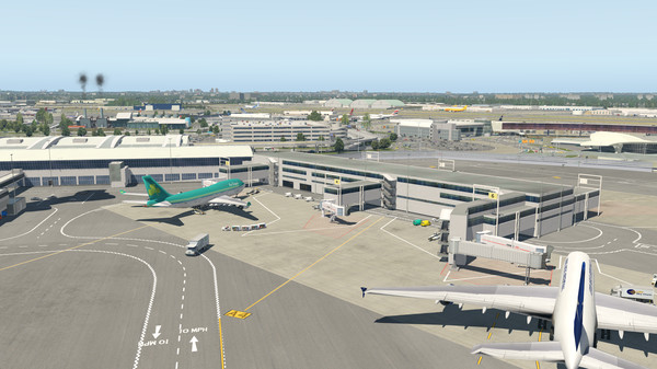 скриншот X-Plane 11 - Add-on: Aerosoft - Airport John F. Kennedy International 2