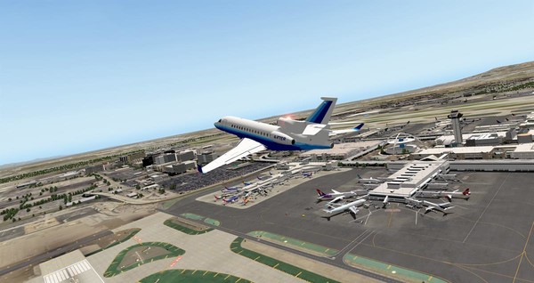 X-Plane 11 - Add-on: FunnerFlight - Airport Los Angeles International V2