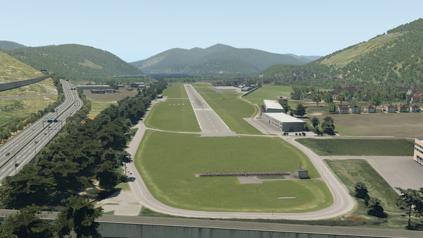 скриншот X-Plane 11 - Add-on: Aerosoft - Airport Lugano 3