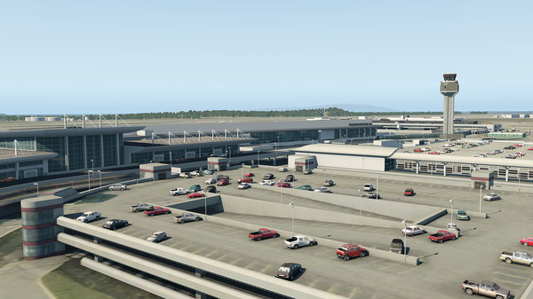 скриншот X-Plane 11 - Add-on: Aerosoft - Airport Anchorage 1
