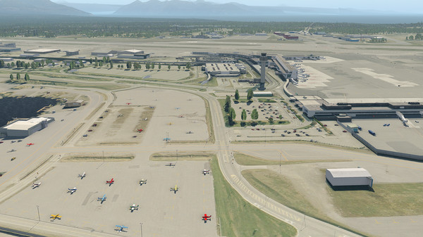 скриншот X-Plane 11 - Add-on: Aerosoft - Airport Anchorage 3