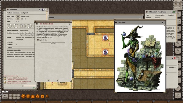 скриншот Fantasy Grounds - Mini-Dungeon #023: The Aura of Profit (5E) 3