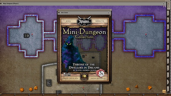 Fantasy Grounds - Mini-Dungeon #028: Throne of the Dwellers in Dreams (5E)