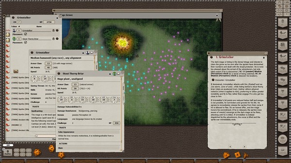 скриншот Fantasy Grounds - Mini-Dungeon #030: The Burning Tree of Coilltean Grove (5E) 2
