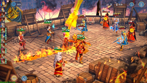 Warlords: Age of Shadow Magic Tactical Action RPG screenshot