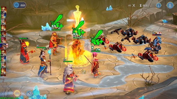 Warlords: Age of Shadow Magic Tactical Action RPG screenshot