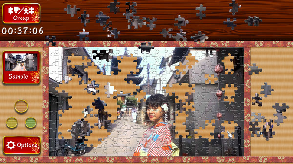 скриншот Japanese Women - Animated Jigsaws 4