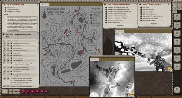 скриншот Fantasy Grounds - Quests of Doom 2 (5E) 1