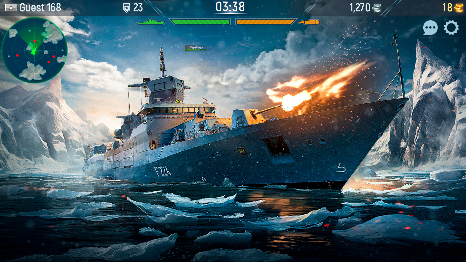 Fleet Battle: Batalha Naval na App Store