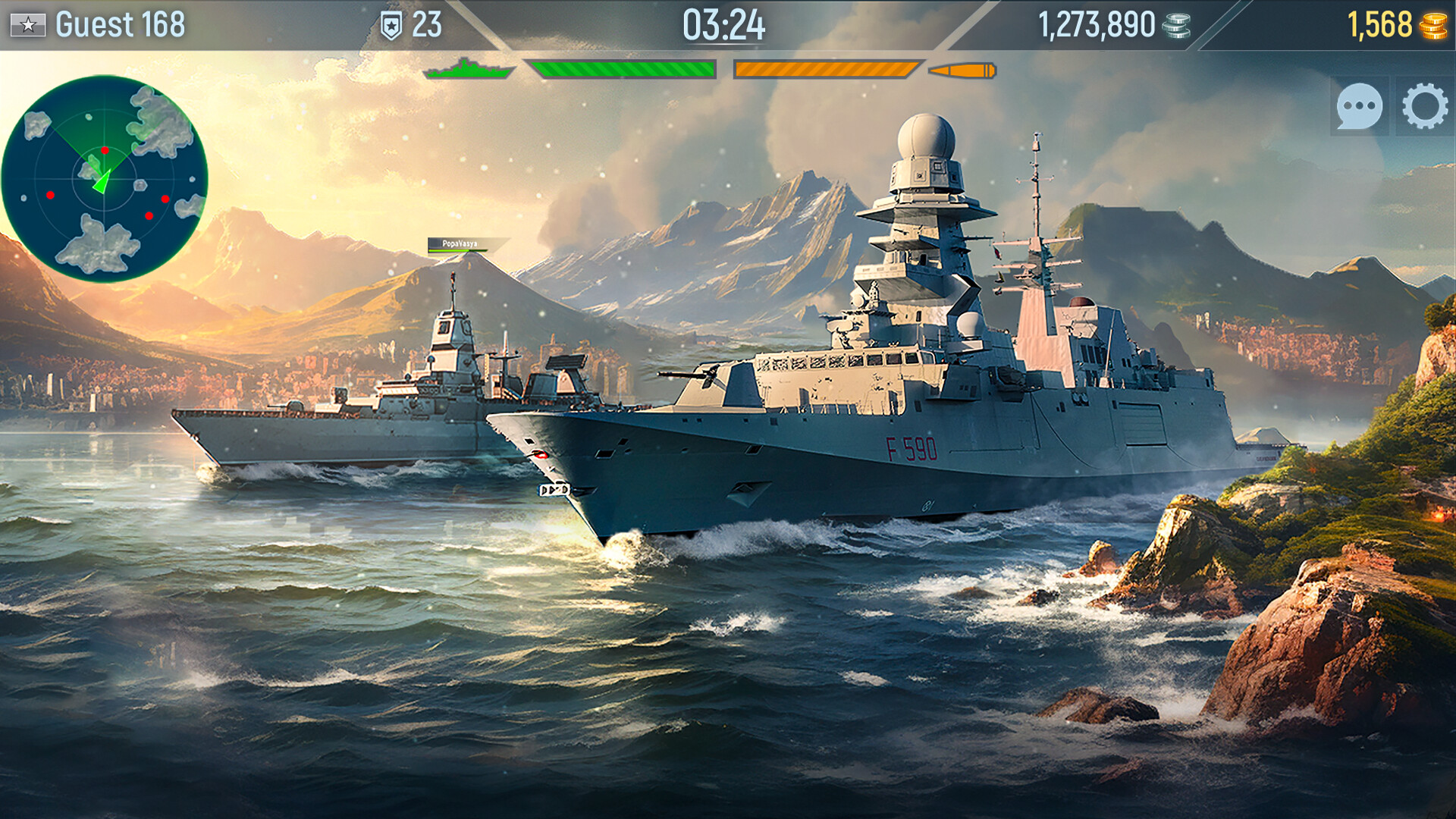 Fleet Battle: Batalha Naval na App Store