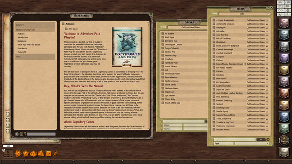 Fantasy Grounds - Cutthroats and Crew (PFRPG)