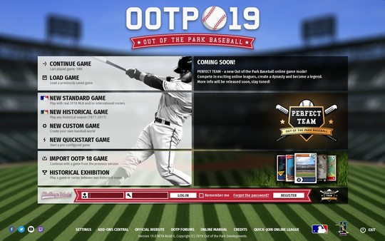 скриншот Out of the Park Baseball 19 0