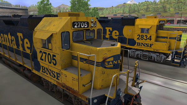 скриншот Trainz 2019 DLC: ATSF GP38-2 Santa FE (2 Pack) 5