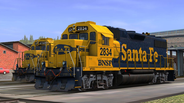 скриншот Trainz 2019 DLC: ATSF GP38-2 Santa FE (2 Pack) 0