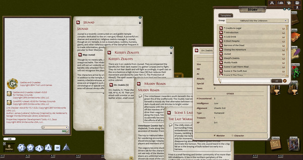скриншот Fantasy Grounds - I1 Into the Unknown: Vakhund (Castles & Crusades) 2