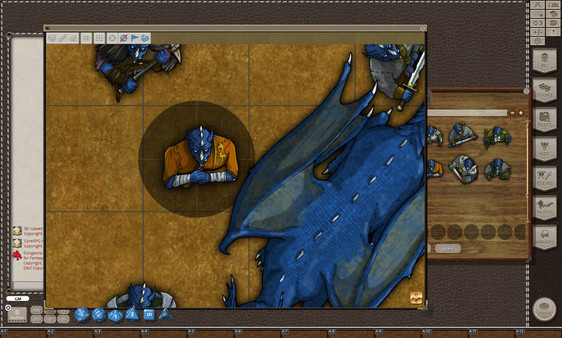 скриншот Fantasy Grounds - Blue Dragons (Token Pack) 3