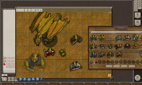 скриншот Fantasy Grounds - Bronze Dragons (Token Pack) 2