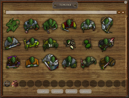 скриншот Fantasy Grounds - Green Dragons (Token Pack) 0