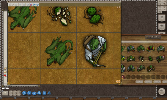 скриншот Fantasy Grounds - Green Dragons (Token Pack) 3