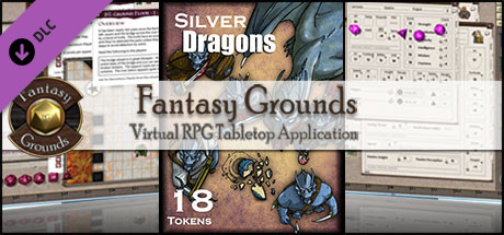 Fantasy Grounds - Silver Dragons (Token Pack) banner image