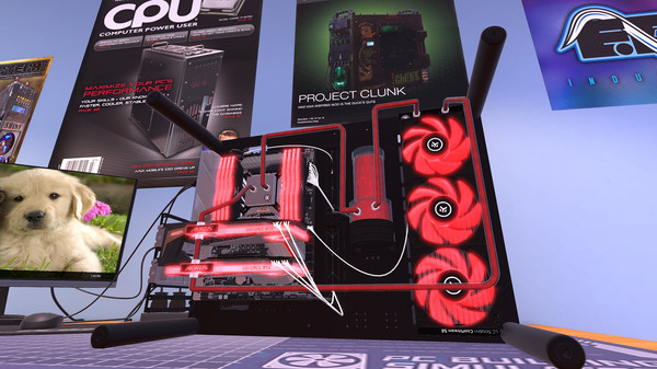 PC Building Simulator скриншот