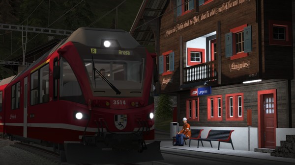 скриншот Train Simulator: Arosa Line Route Add-On 2