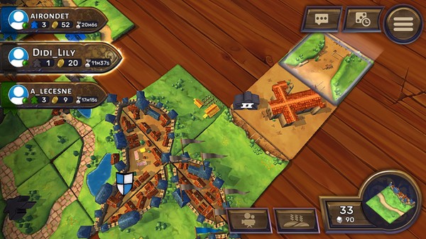 скриншот Carcassonne : Inns & Cathedrals - Expansion 1