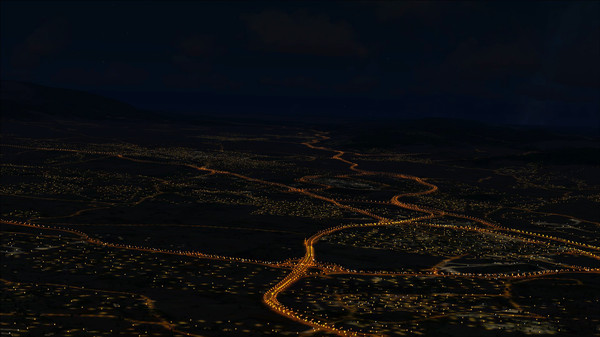 скриншот FSX Steam Edition: Night Environment Spain Add-On 2