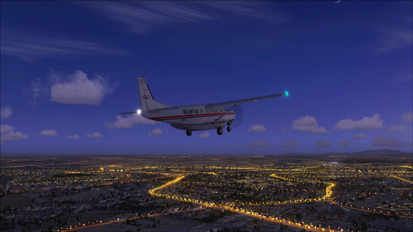 скриншот FSX Steam Edition: Night Environment Spain Add-On 1