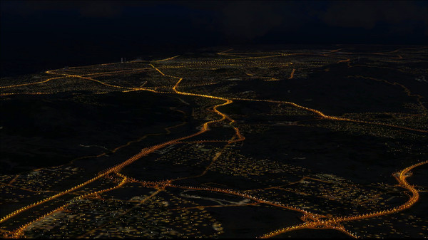 скриншот FSX Steam Edition: Night Environment Spain Add-On 4