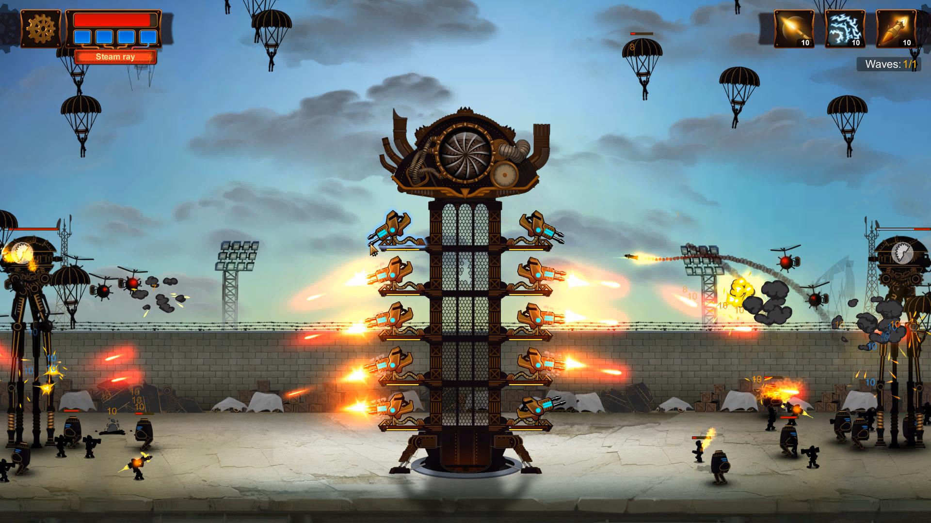 instal the new for android Tower Defense Steampunk