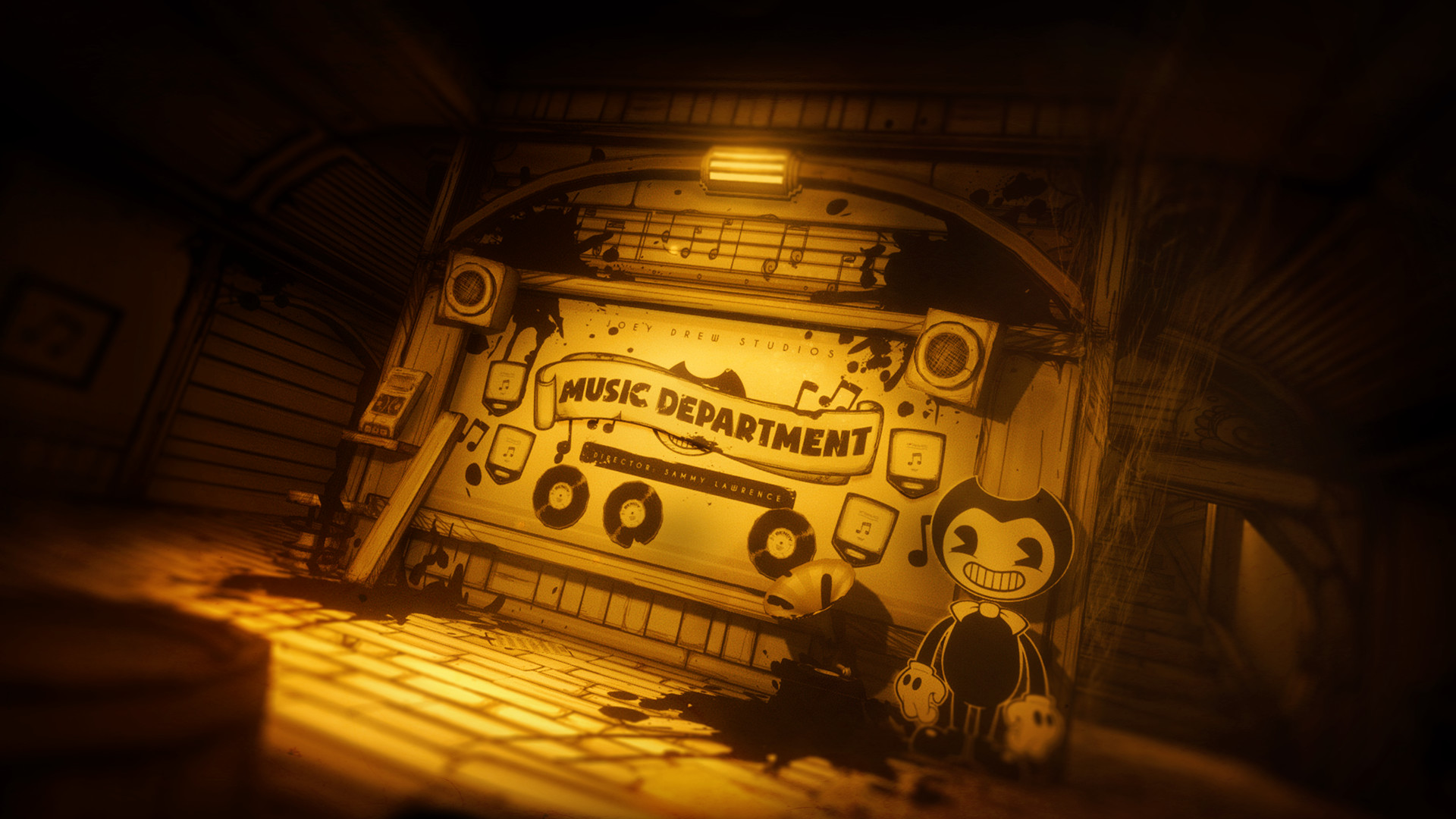 Video Game Bendy and the Ink Machine HD Wallpaper