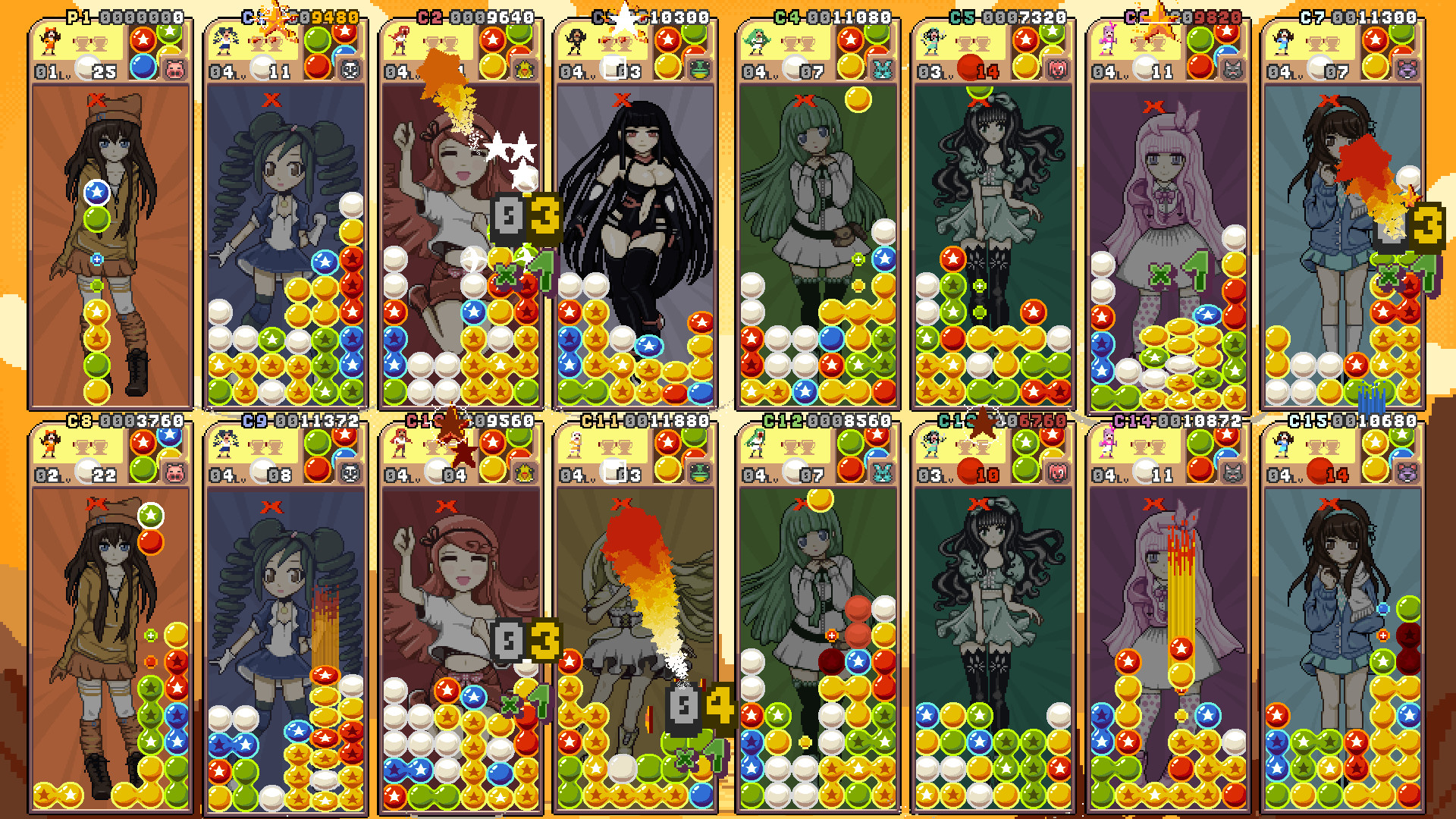 Raining Blobs Demo #5