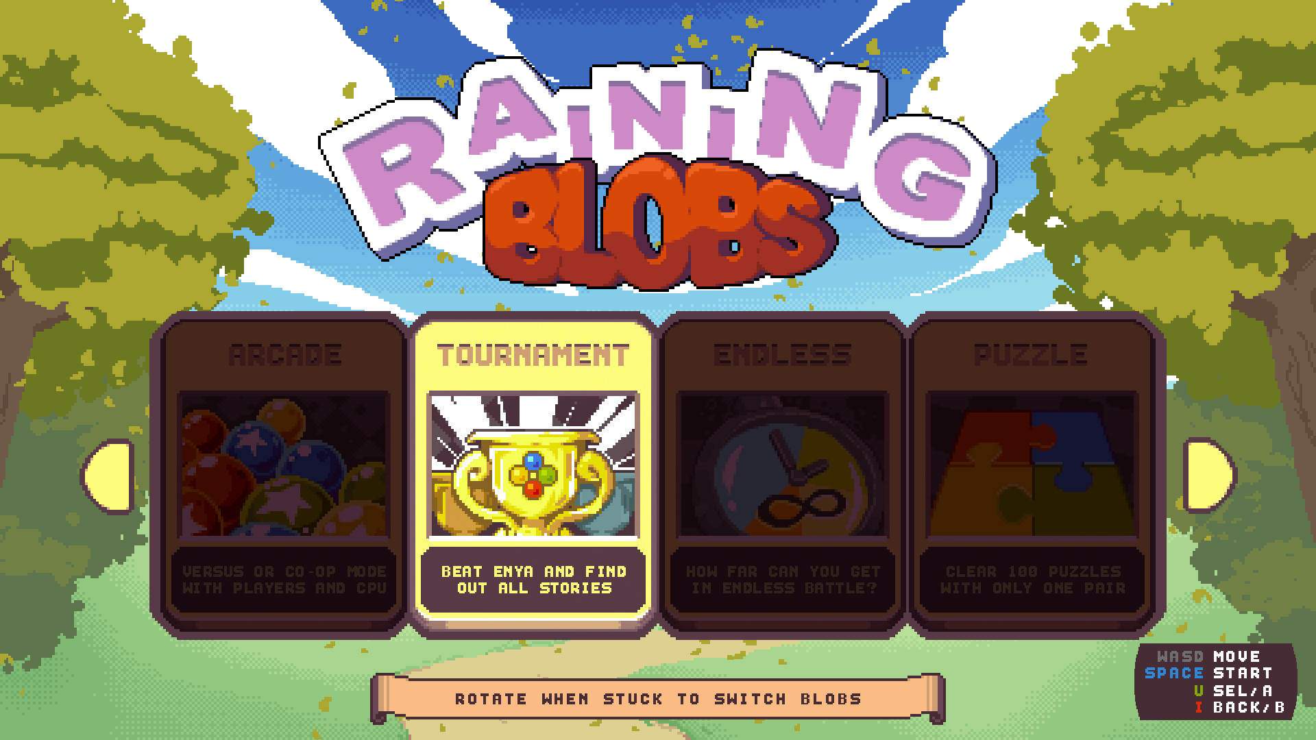 Raining Blobs Demo #0