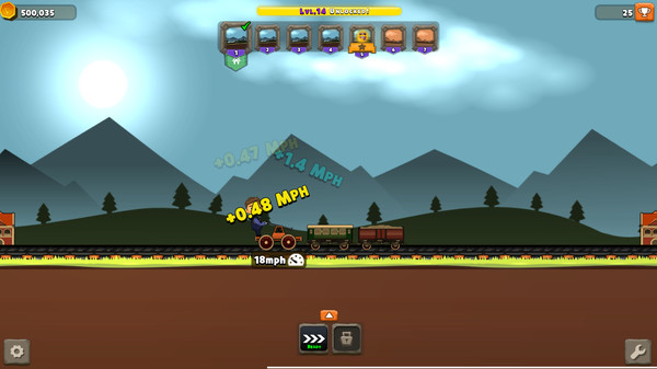 Скриншот из TrainClicker Idle Evolution