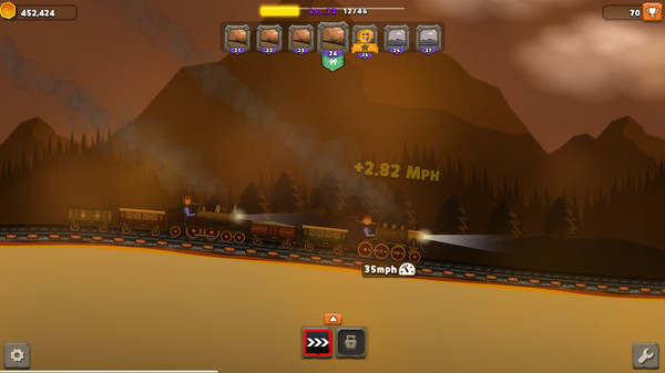 Скриншот из TrainClicker Idle Evolution
