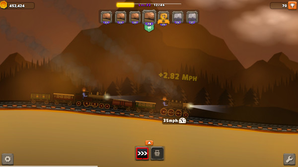 скриншот TrainClicker Idle Evolution 0
