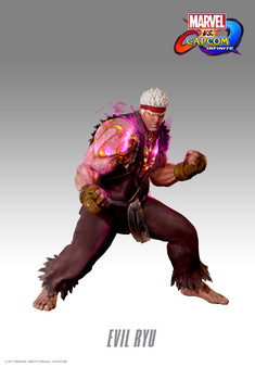 скриншот Marvel vs. Capcom: Infinite - Evil Ryu Costume 0