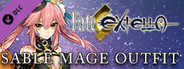 Fate/EXTELLA - Sable Mage Outfit