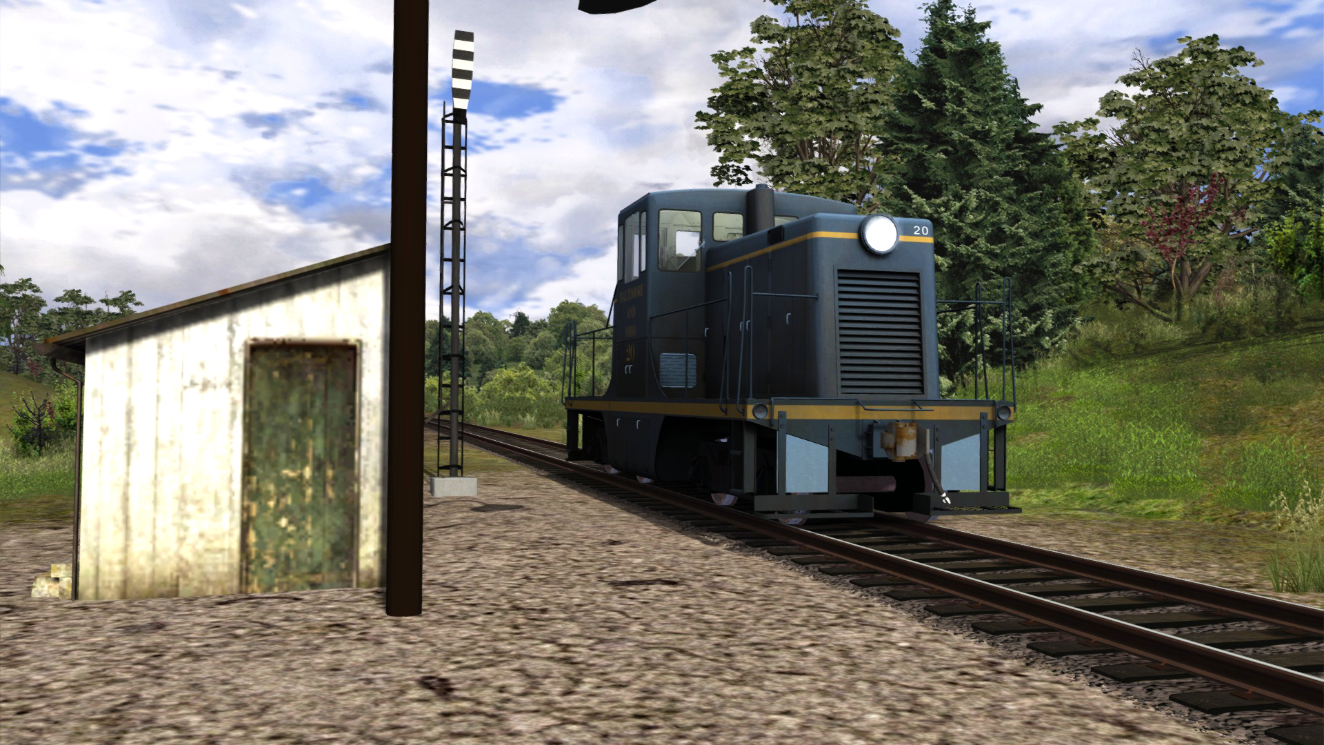 TS Marketplace: Baltimore and Ohio GE 44 Add-On Featured Screenshot #1