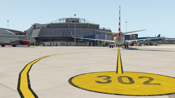 скриншот X-Plane 11 - Add-on: Aerosoft - Airport Dublin V2.0 5