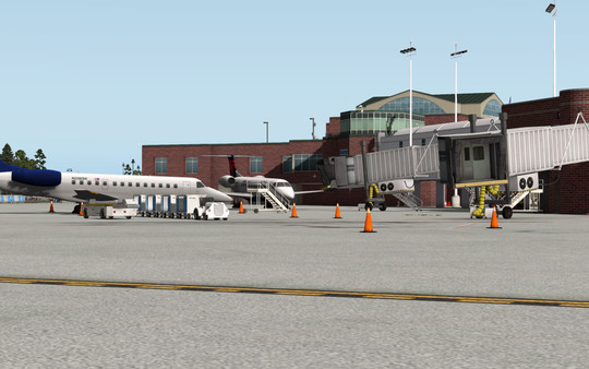 скриншот X-Plane 11 - Add-on: Aerosoft - Airport Wilmington 2