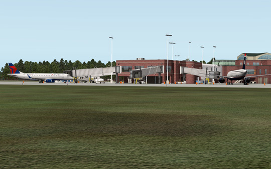 скриншот X-Plane 11 - Add-on: Aerosoft - Airport Wilmington 4